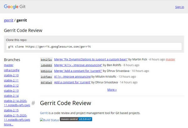 Gerrit-Ŀ-Gerrit v3.3.0ٷʽ