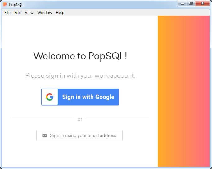 PopSQL-SQL݋|-PopSQLd v0.5.7ٷʽ