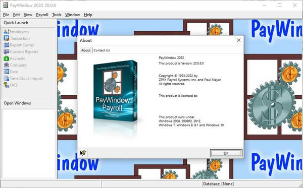 PayWindow 2022-нܛ-PayWindow 2022d v20.0.6M