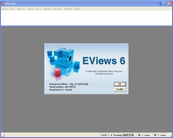 eviews-Ӌ(j)(jng)(j)W(xu)A(y)y-eviewsd v6.0.0.1ٷʽ