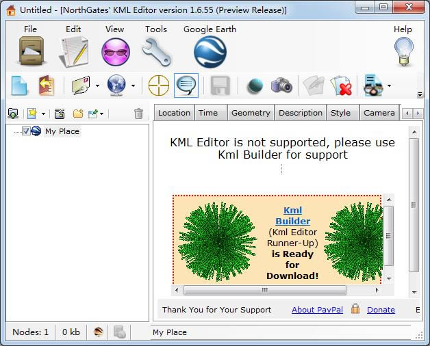 KMLEditor-KMLEditord v1.6.550Gɫ