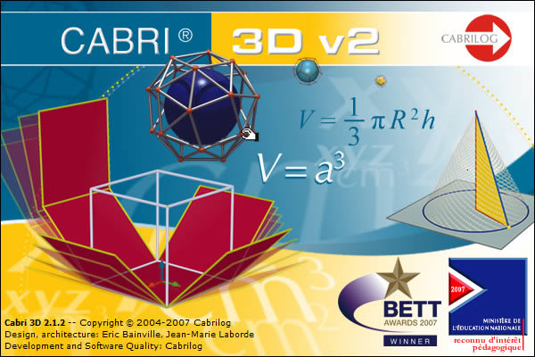 Cabri 3D-S׺ģܛ-Cabri 3Dd v2.1.2Gɫ