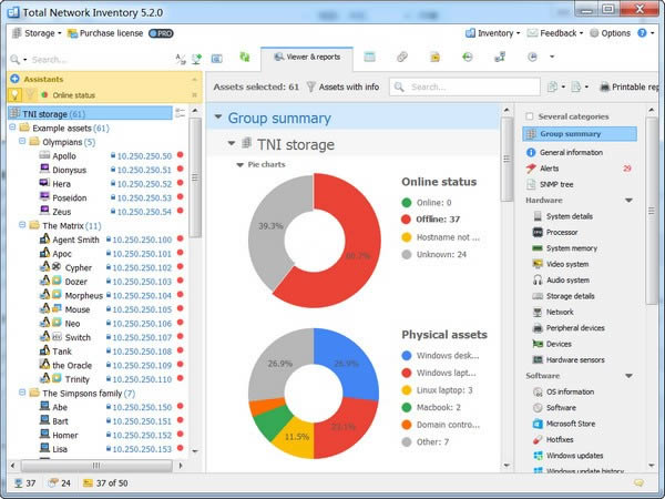 Total Network Inventory-W(wng)j(lu)Ya(chn)ƽ_(ti)-Total Network Inventoryd v5.2.0.5861M(fi)