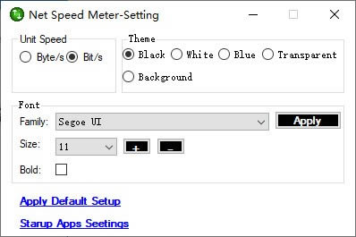  Net Speed Meter(W(wng)j(lu)O(jin)y(c))