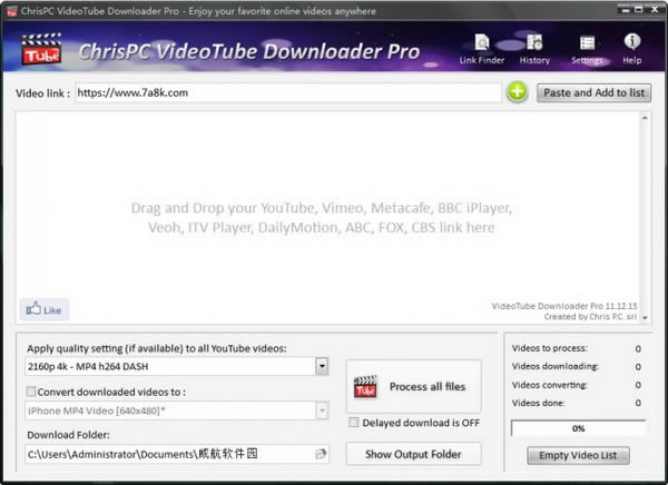 ChrisPC VideoTube Downloader Pro-ҕld-ChrisPC VideoTube Downloader Prod v12.20.12M(fi)