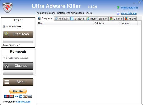 Ultra Adware Killer-(j)V暢-Ultra Adware Killerd v9.7.5.0ٷʽ