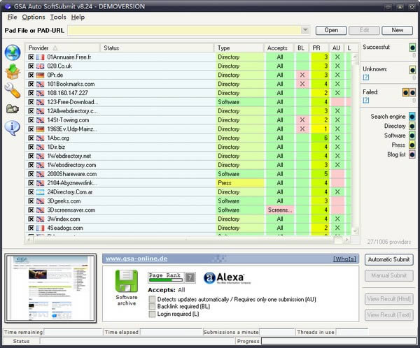 GSA Auto SoftSubmit(Ԅ(dng)ύܛ)