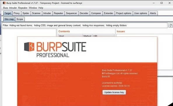 Burpsuite Pro-Burpsuite Prod v1.7.35 M(fi)ٷʽ