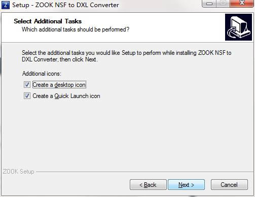 ZOOK NSF to DXL Converterͼ