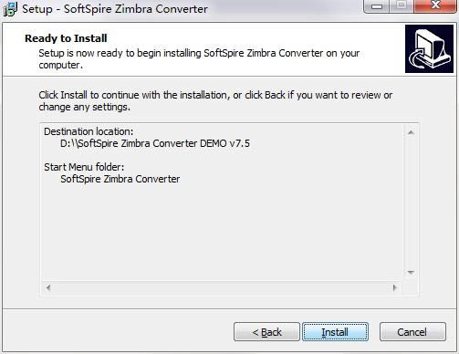 SoftSpire Zimbra Converterͼ