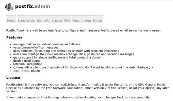 Postfix Admin-Web-Postfix Admin v3.2ٷʽ