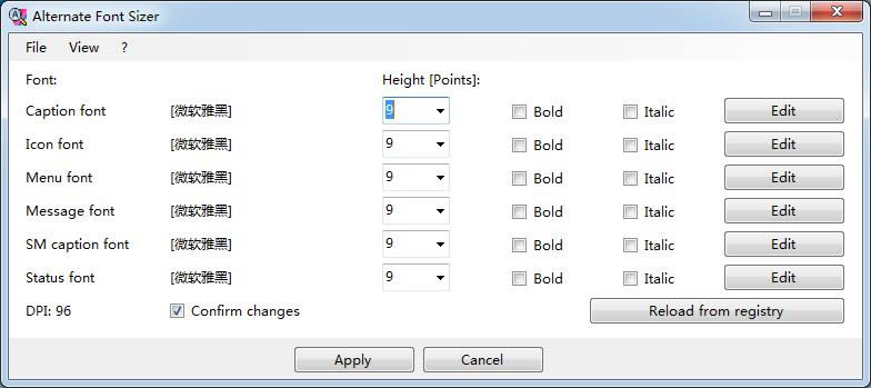 Alternate FontSizer-ʾС޸-Alternate FontSizer v1.190ٷʽ