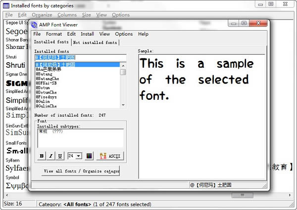 FontViewer-Ԥ-FontViewer v3.0ٷʽ