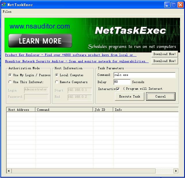 NetTaskExec--NetTaskExec v1.3.3ɫ