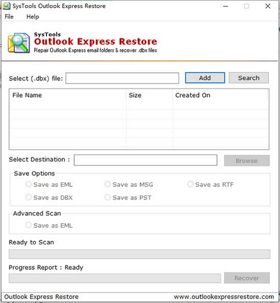 SysTools Outlook Express Restore-]֏(f)ܛ-SysTools Outlook Express Restored v3.1ٷʽ