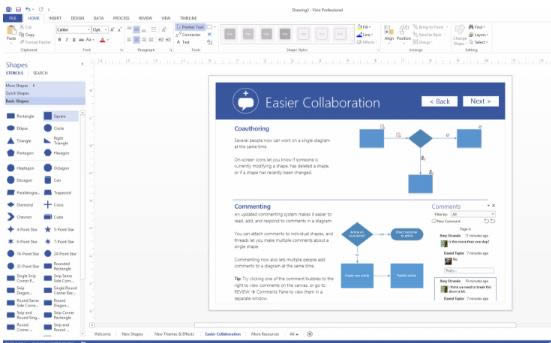 Microsoft Visio 2013؈D