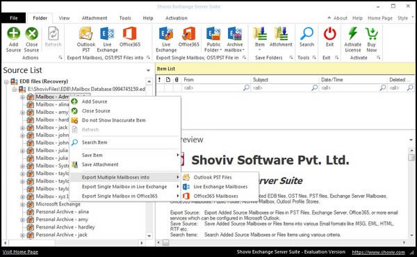 Shoviv Exchange Migration Tool-Ǩƹ-Shoviv Exchange Migration Tool v20.11ٷʽ