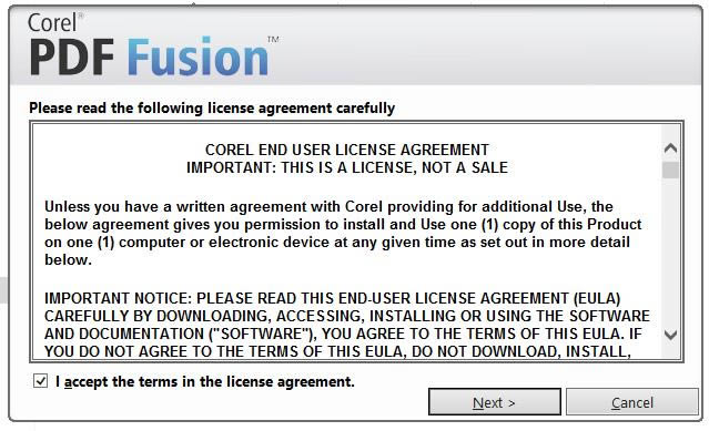 Corel PDF Fusion-Corel PDF Fusiond v1.14 Build 15.09.2014؄e