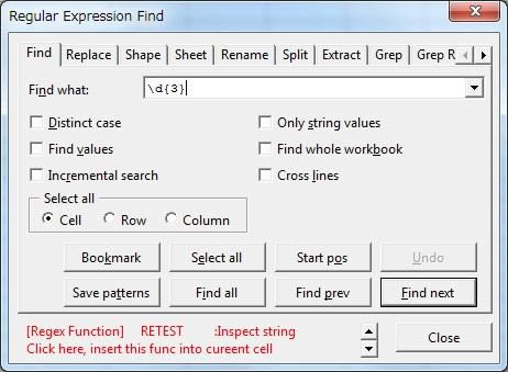 Excelt_(d)ʽҲ(Regular Expression Find)-Excelt_(d)ʽҲ(Regular Expression Find)d v2.83ٷʽ