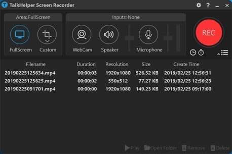 TalkHelper Screen Recorderz-Ļ񹤾-TalkHelper Screen Recorderzd v2.5.20.81ٷʽ