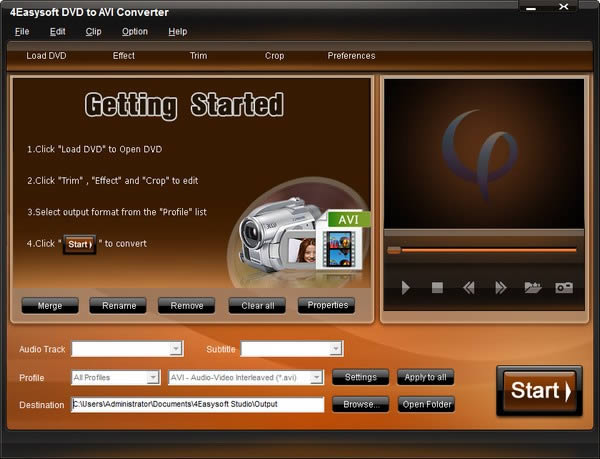 4Easysoft DVD to AVI Converter-DVDAVID(zhun)Q-4Easysoft DVD to AVI Converterd v3.2.20ٷʽ