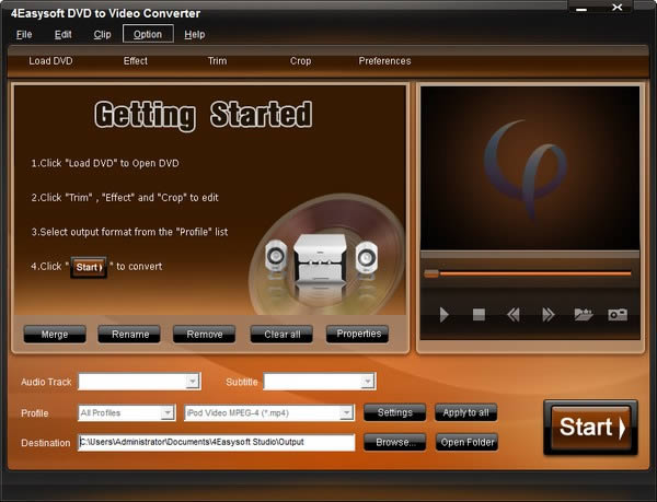 4Easysoft DVD to Video Converter-DVDתƵת-4Easysoft DVD to Video Converter v3.2.20ٷʽ
