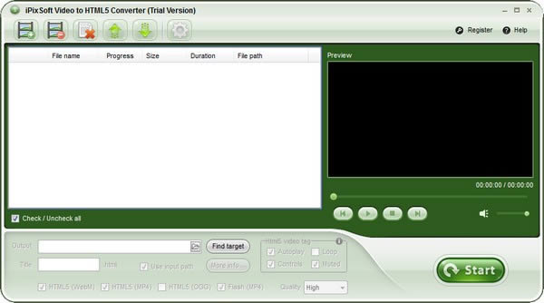 iPixSoft Video to HTML5 Converter-HTML5ҕlDQ-iPixSoft Video to HTML5 Converterd v3.0.0ٷʽ