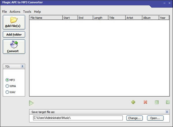 Magic APE to MP3 Converter-APEתMP3ת-Magic APE to MP3 Converter v3.75ٷʽ