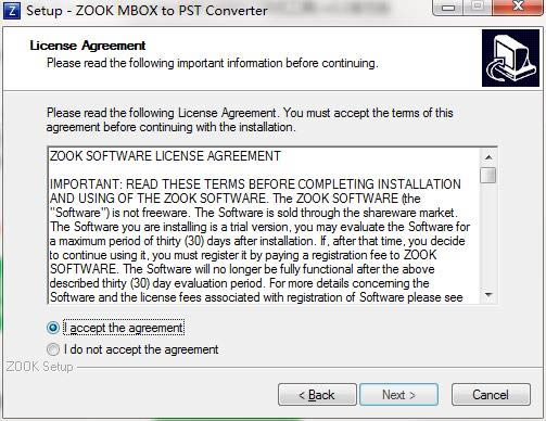 ZOOK PST to MBOX Converter؈D