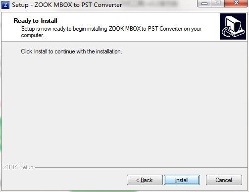 ZOOK PST to MBOX Converter؈D