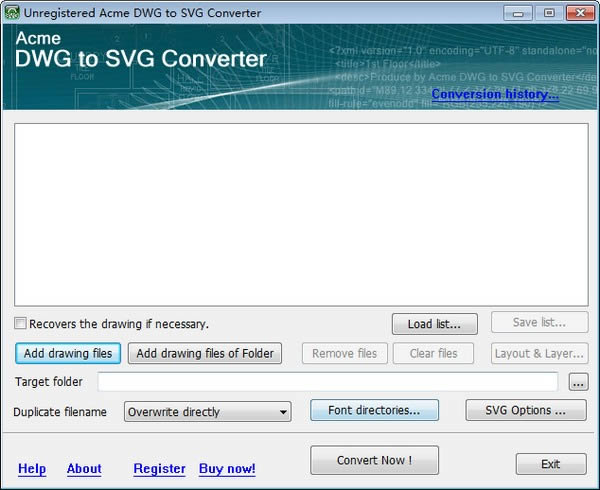 Acme DWG to SVG Converter-DWGת-Acme DWG to SVG Converter v5.6.8ٷʽ