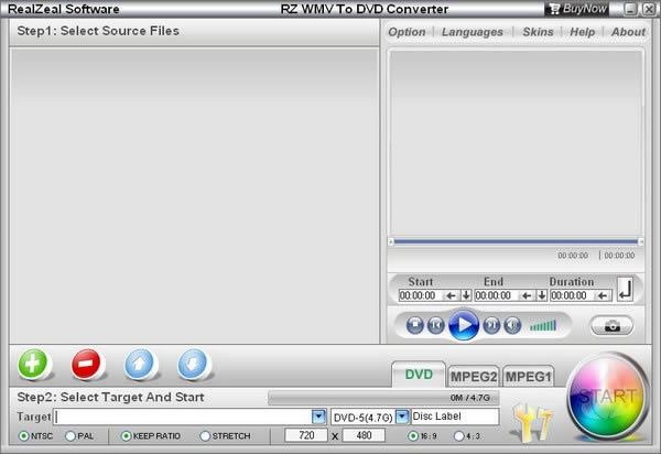 RZ WMV To DVD Converter-WMVתDVD-RZ WMV To DVD Converter v3.20ٷʽ