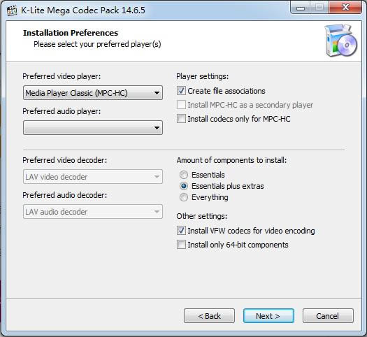 K-Lite Mega Codec Pack-Ӱa-K-Lite Mega Codec Packd v15.7.0.0yԇ