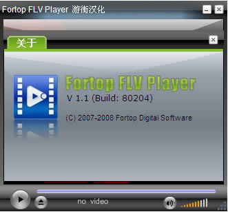 Fortop FLV Player-FLV-Fortop FLV Player v1.1.0.0ٷʽ