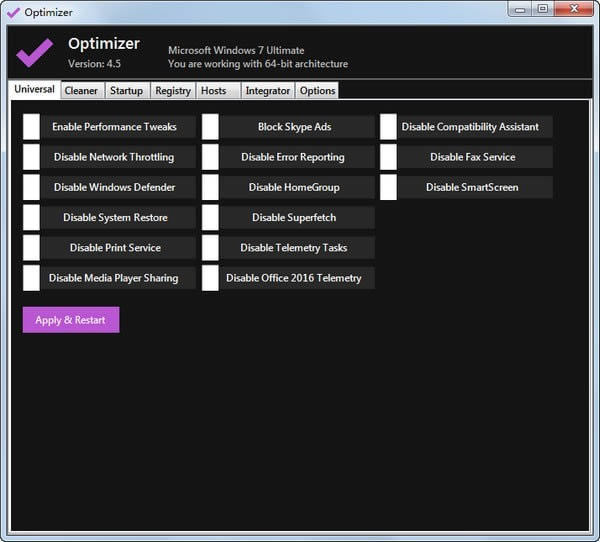 Optimizer-ϵͳŻ-Optimizer v6.6ٷʽ