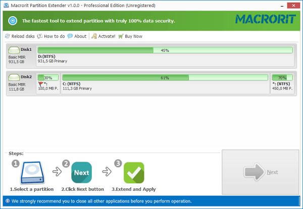 Macrorit Partition Extender(չ)