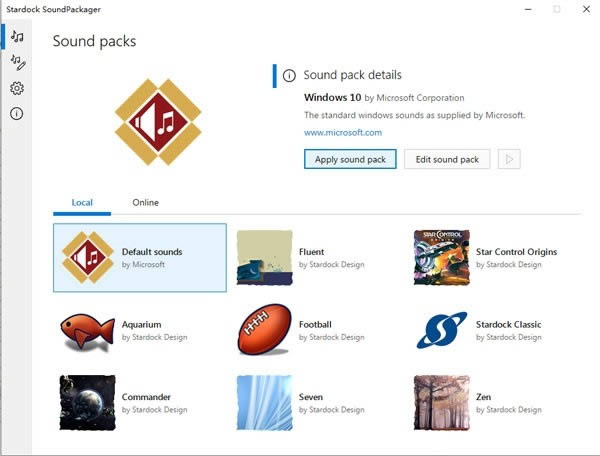 Stardock SoundPackager-ϵͳЧԶ幤-Stardock SoundPackager v10.0ٷʽ
