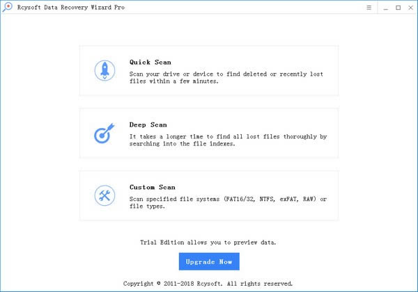 Rcysoft Data Recovery Wizard Pro-ݻָ-Rcysoft Data Recovery Wizard Pro v8.0ٷʽ