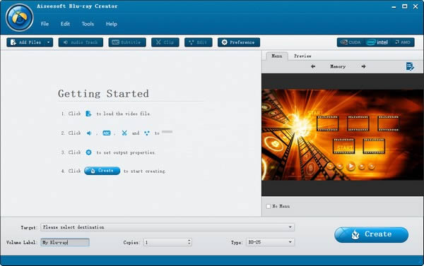 Aiseesoft Blu-ray Creator-̿¼-Aiseesoft Blu-ray Creator v1.1.8ٷʽ