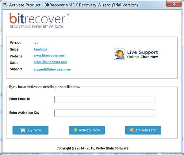 BitRecover VMDK Recovery Wizard-VMDKݻָ-BitRecover VMDK Recovery Wizard v3.2ٷʽ