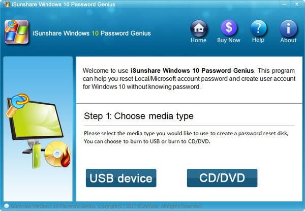 iSunshare Windows 10 Password Genius-ָ-iSunshare Windows 10 Password Genius v6.1.3ٷʽ