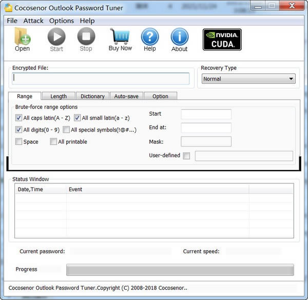 Cocosenor Outlook Password Tuner-Outlookָ-Cocosenor Outlook Password Tuner v3.2.0ٷʽ