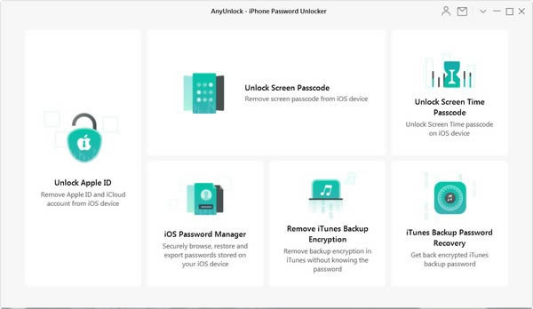 AnyUnlock iPhone Password Unlocker-ƻָֻ-AnyUnlock iPhone Password Unlocker v1.3.0ٷʽ