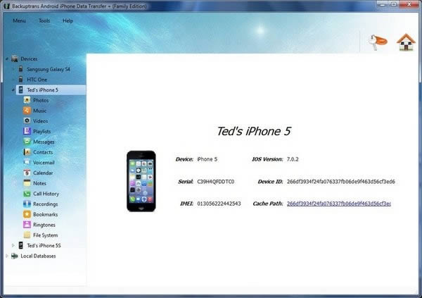 Backuptrans Android iPhone Data Transfer-ݴ-Backuptrans Android iPhone Data Transfer v3.1.41ٷʽ