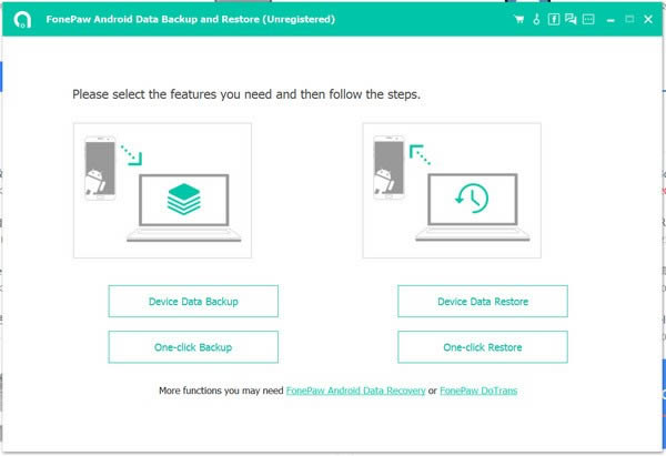 FonePaw Android Data Backup and Restore-Androidݻָݹ-FonePaw Android Data Backup and Restore v5.0ٷʽ