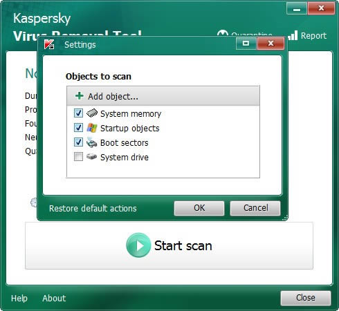 Kaspersky Virus Removal Tool-Kaspersky Virus Removal Tool v20.0.10.0ٷʽ