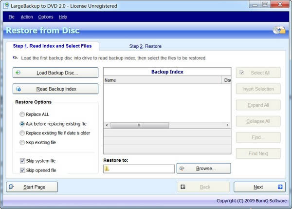 LargeBackup to DVD-DVḎݹ-LargeBackup to DVD v11.50ٷʽ