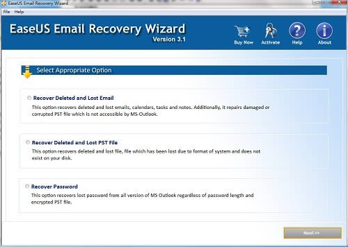 EaseUS Email Recovery Wizard-ʼָ-EaseUS Email Recovery Wizard v3.1.1ٷʽ