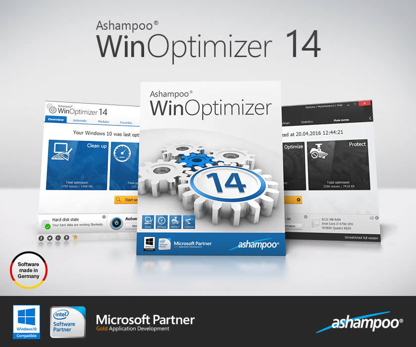 Ashampoo WinOptimizer-ϵͳŻ-Ashampoo WinOptimizer v18.00.19ٷʽ