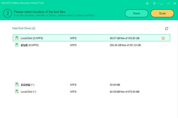 Safe365 Partition Recovery Wizard-ݻָ-Safe365 Partition Recovery Wizard v8.8.9.1ٷʽ